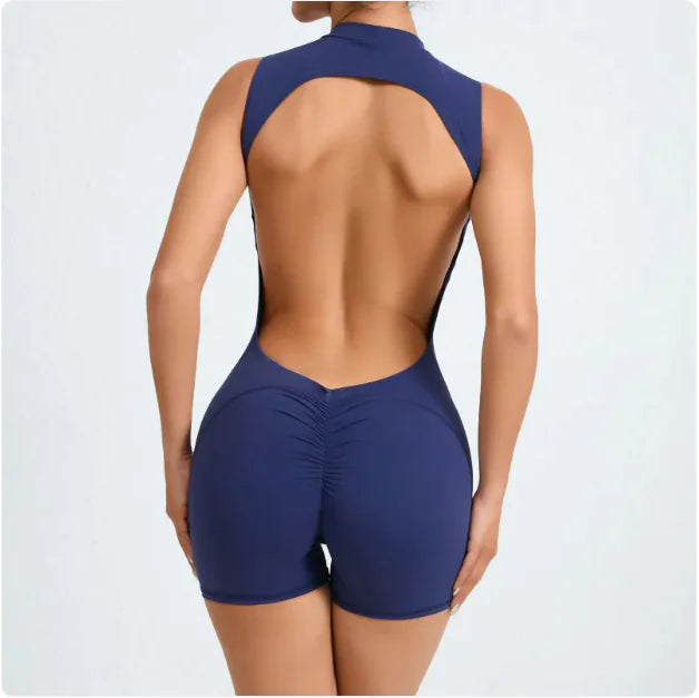 2025 Illumino360Fitness Premium Backless Yoga Jumpsuit