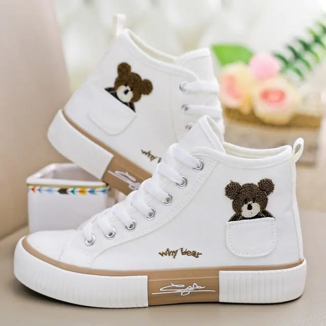 Canvas Sneakers Shoes Women