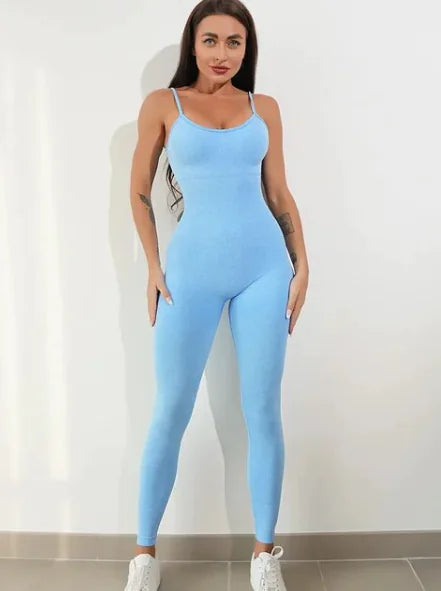 Illumino360Fitness Premium Seamless One Piece Jumpsuit