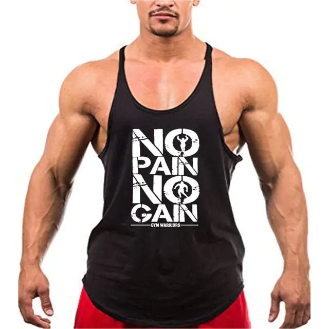 Gym Stringer Culturismo masculino