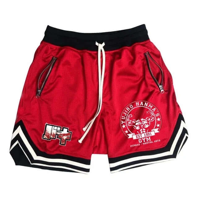 Illumino360 Men's Anime Sport Shorts, Activewear, Jogging