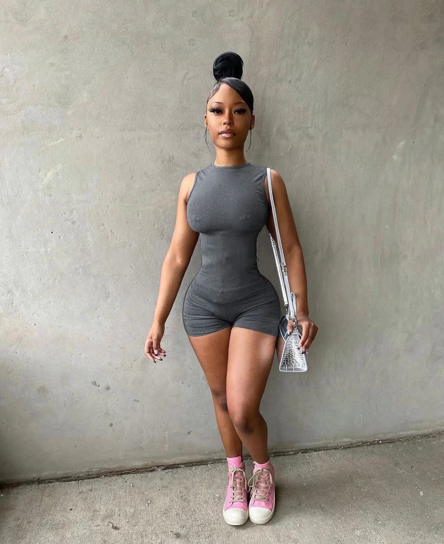 Premium Sexy Bodycon Gym Bodysuit