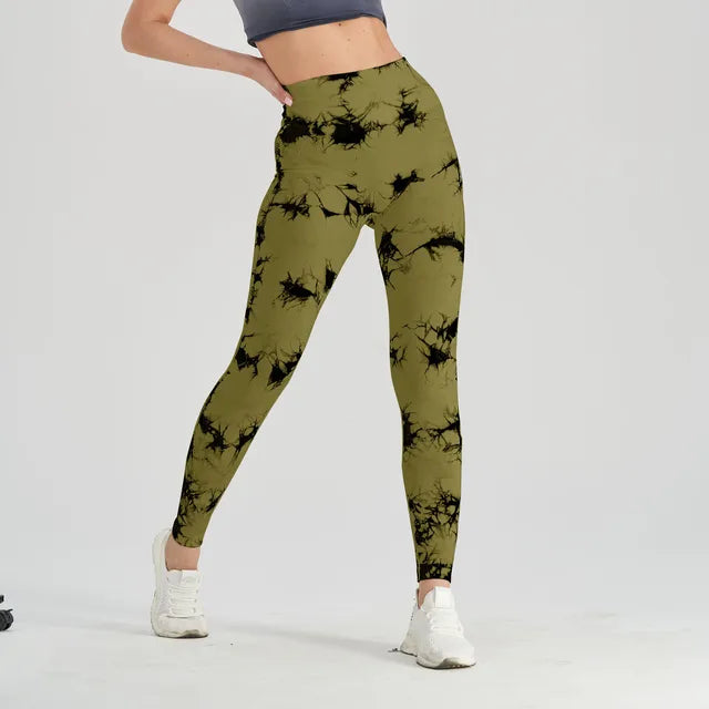 Seamless Tie Dye Legging