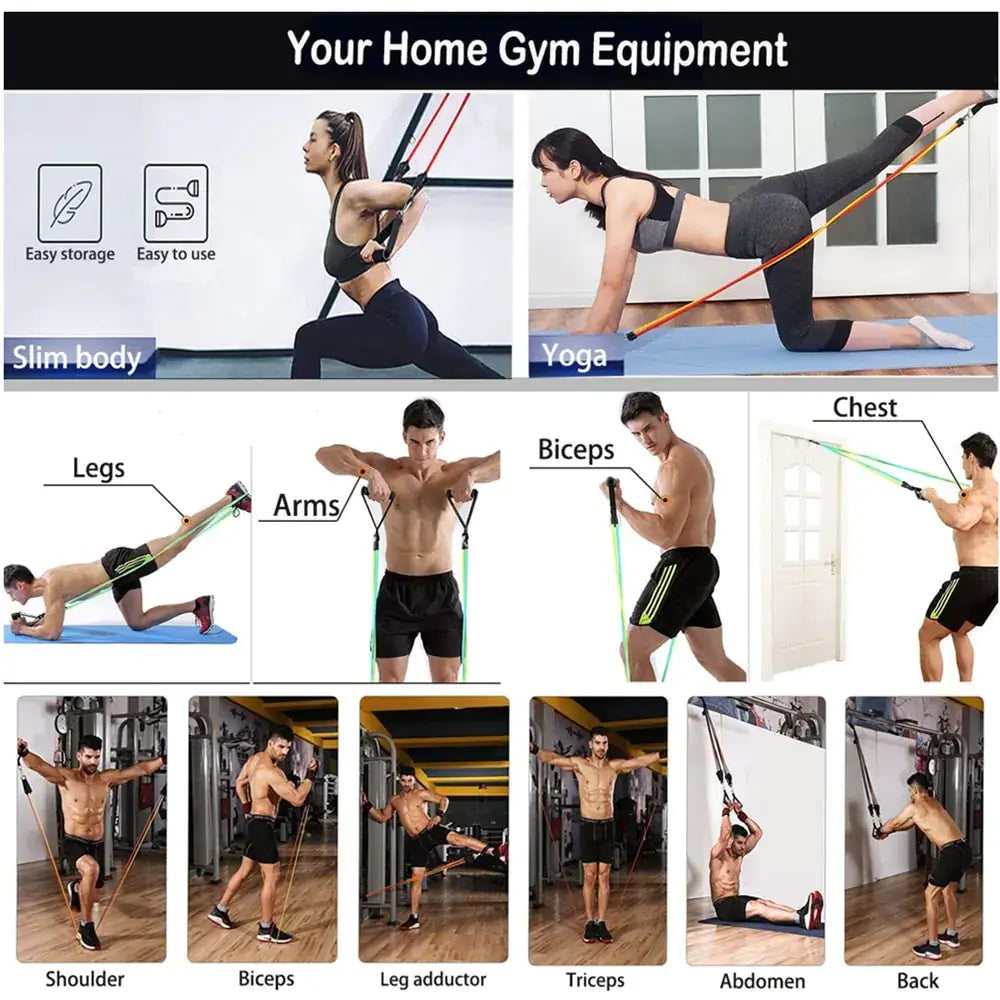 Exercises Resistance Bands Set