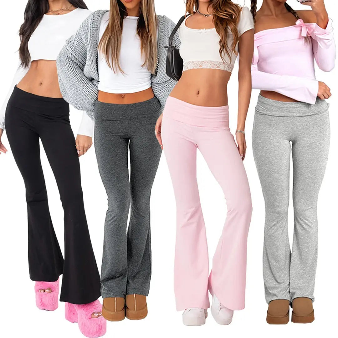 Solid Flare Yoga Pants