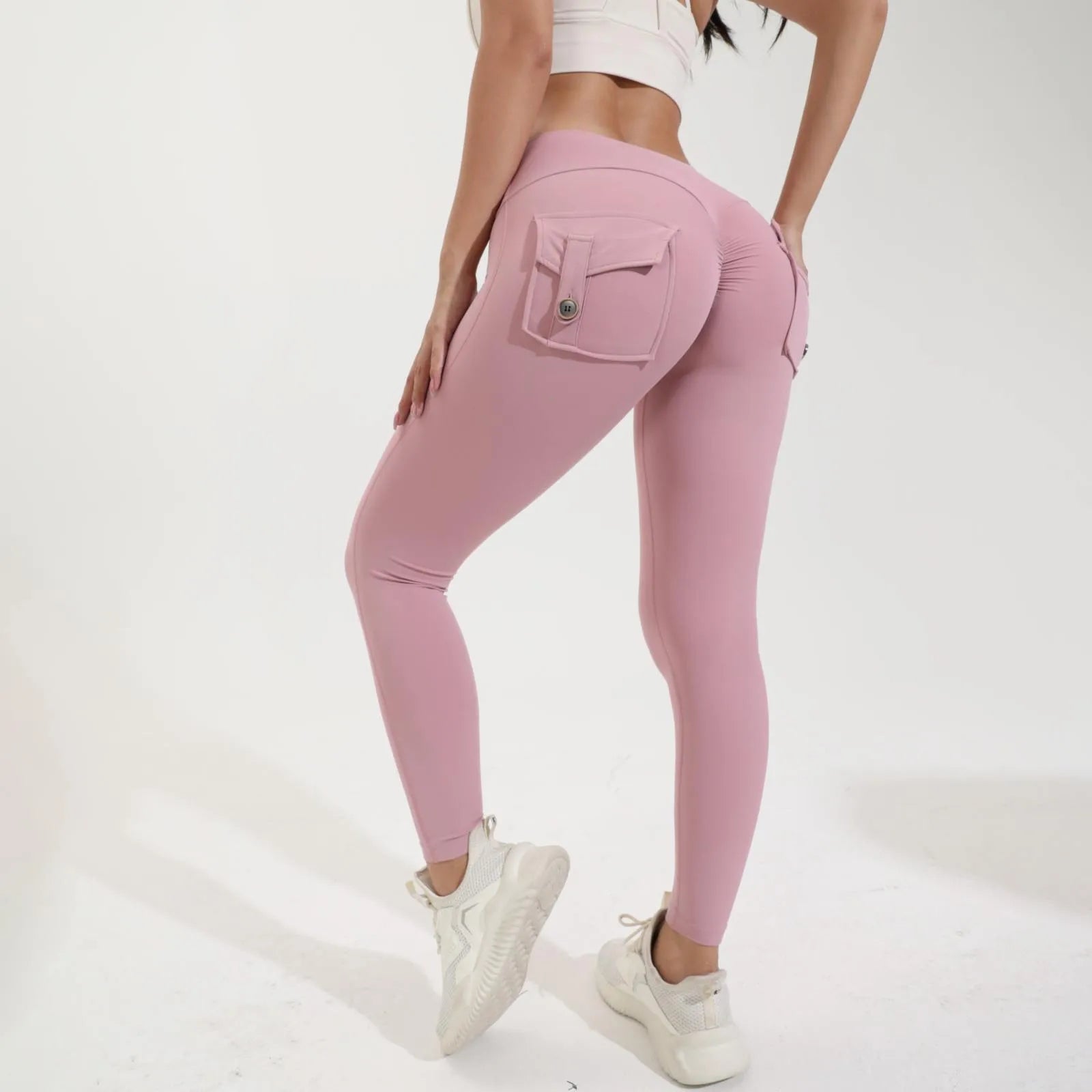 Leggings cargo que levantan glúteos