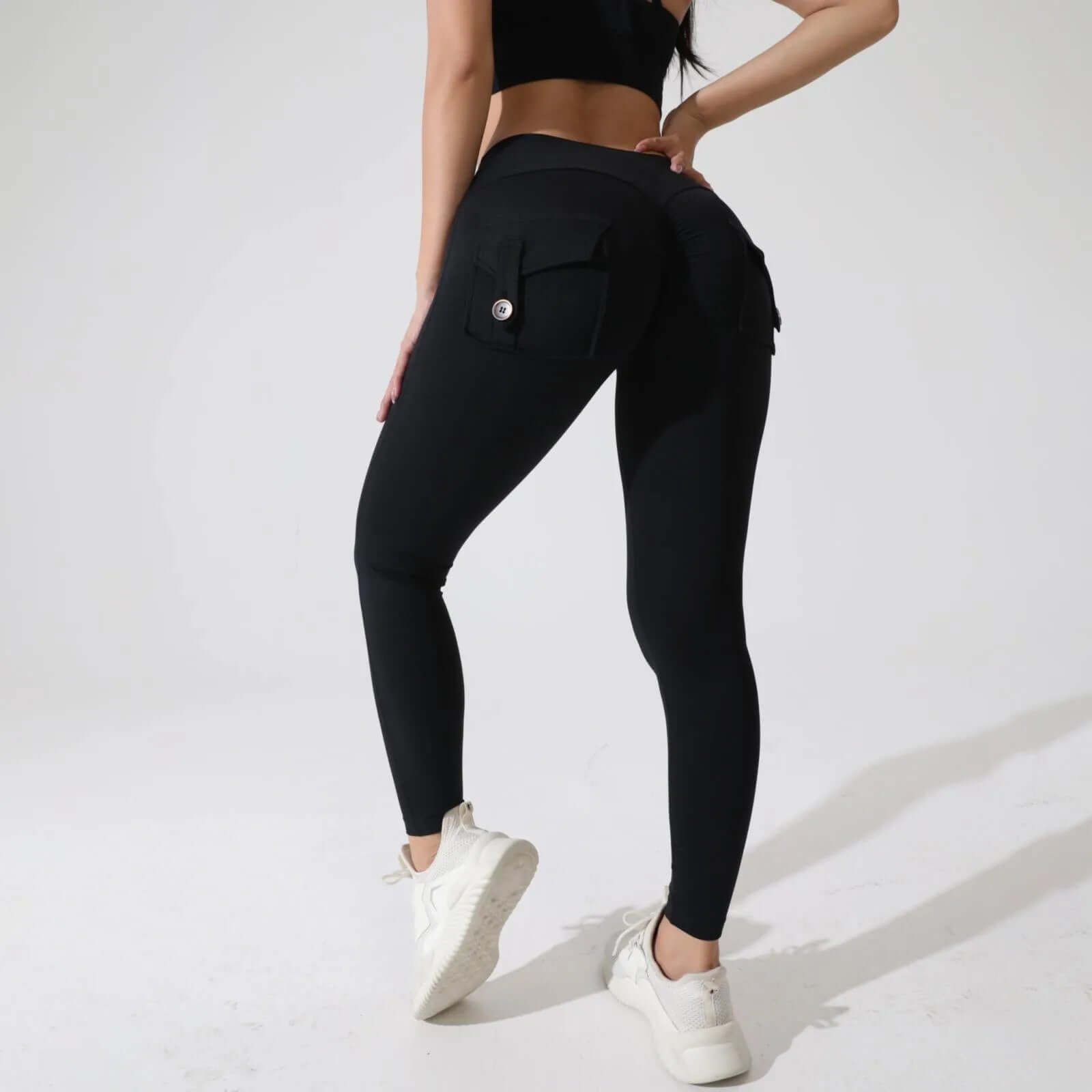 Leggings cargo que levantan glúteos