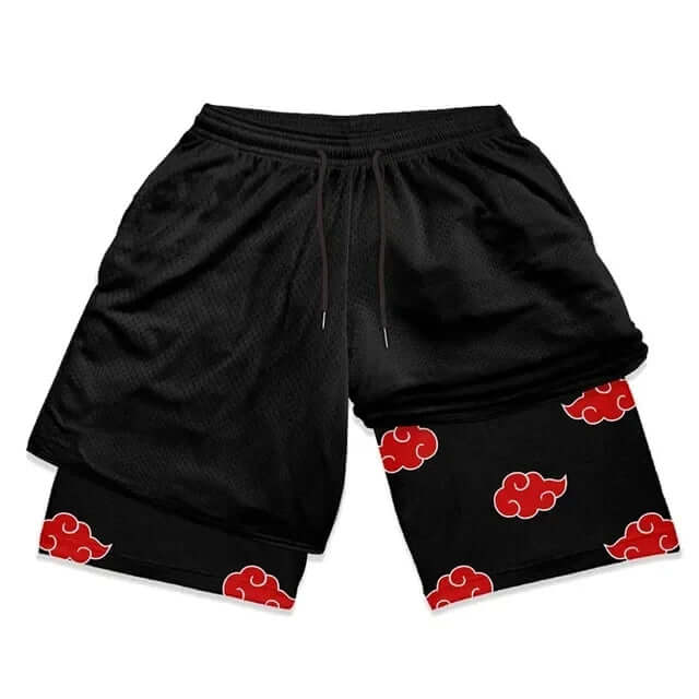 Illumino360 Men's Anime Sport Shorts, Activewear, Jogging