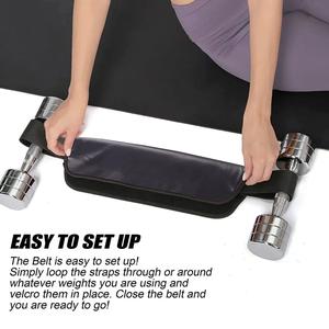 Illumino360 Dumbbell Weight Belt for Strength Training