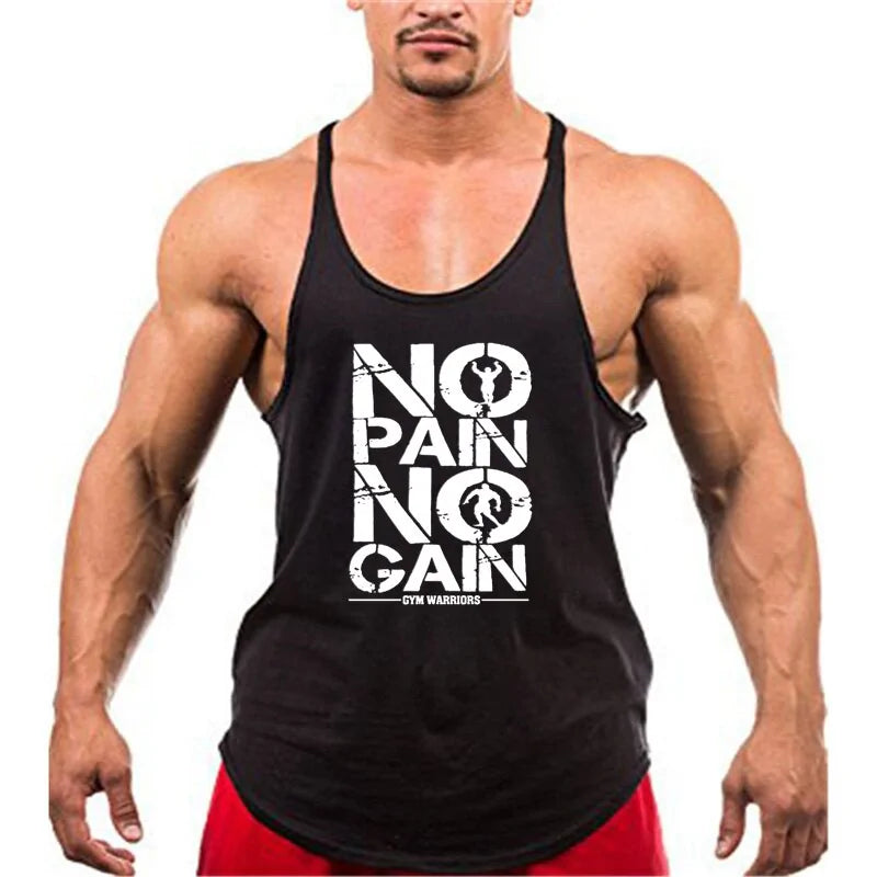 Illumino360 Bodybuilding Cotton Sleeveless Tank Top