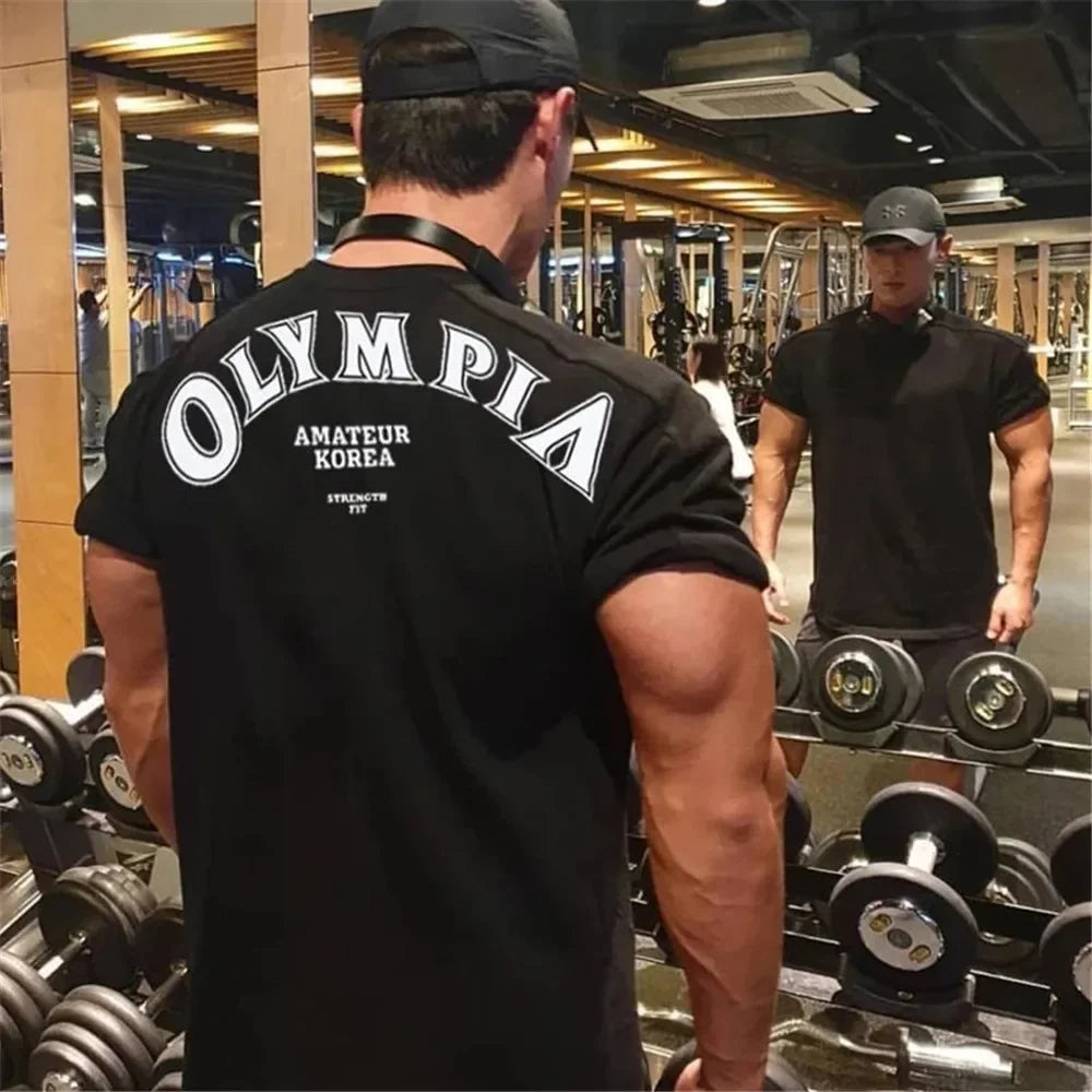 Illumino360Fitness Men's Cotton T-Shirt for Gym Workout