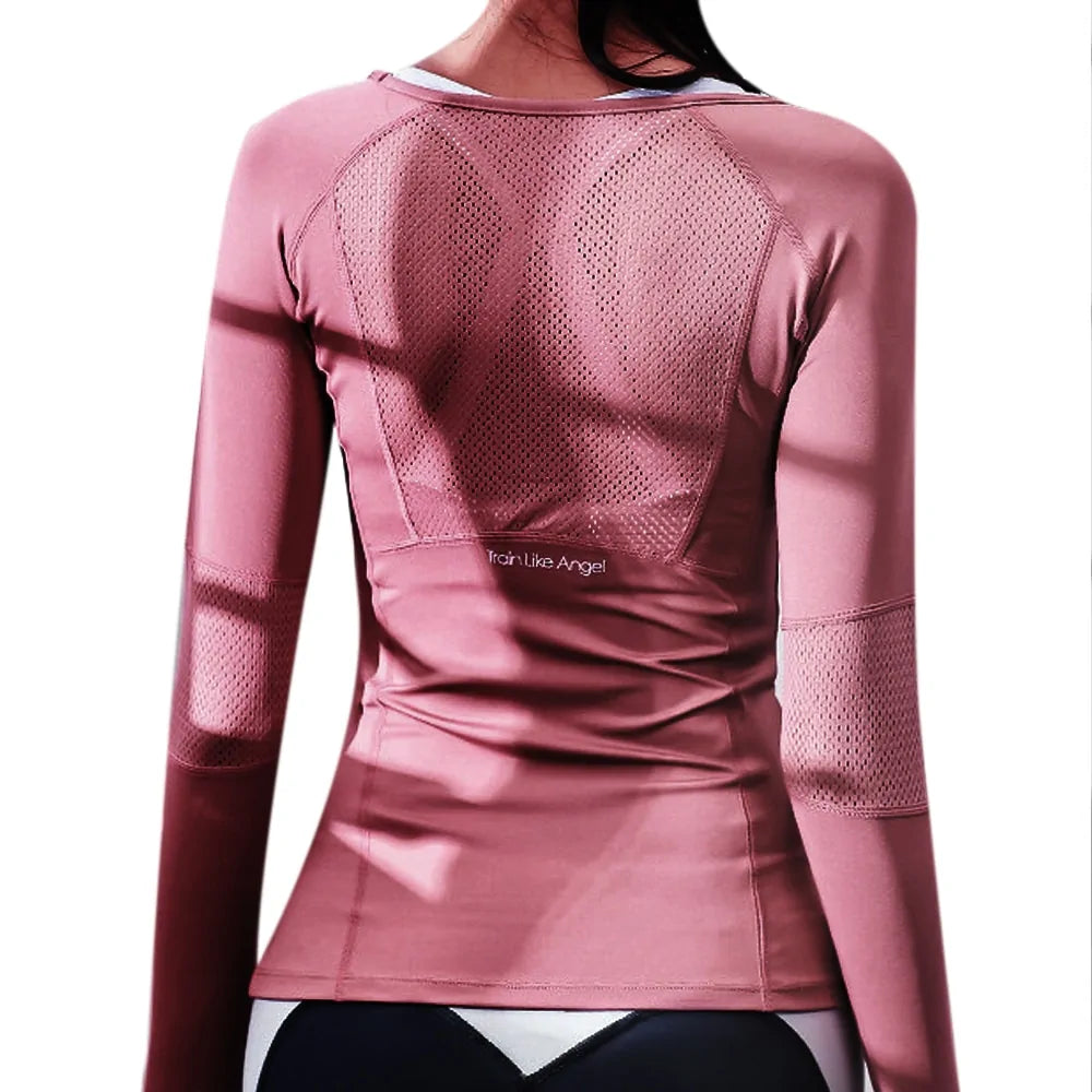 Illumino360 Seamless Long Sleeve Women's Sports Shirt