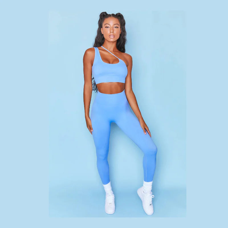 Women's High Elastic Sleeveless Yoga Fitness Suit