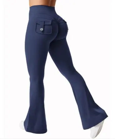 Premium Yoga Flare Leggings with Pocket