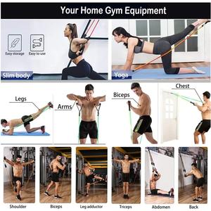 Illumino360 Fitness Exercises Resistance Bands Set