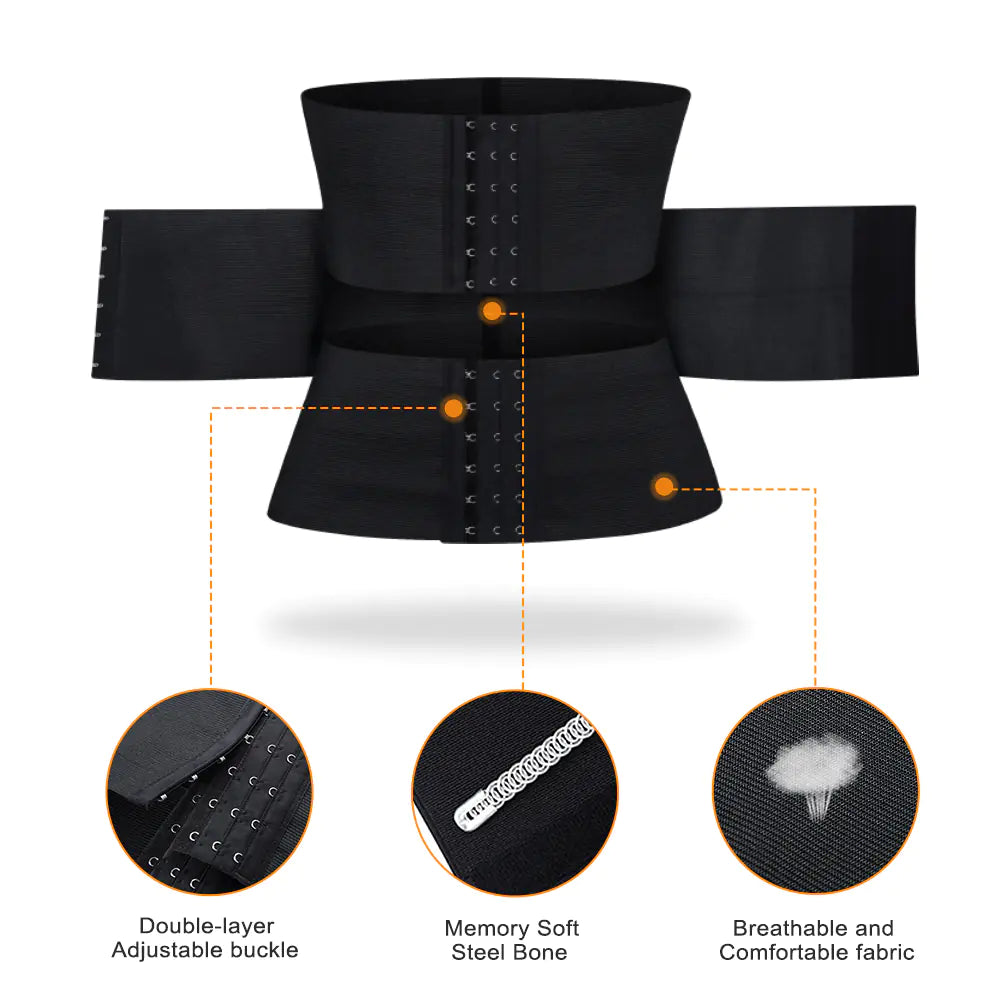Yoga Fitness Corset Shapewear with Bondage Belt