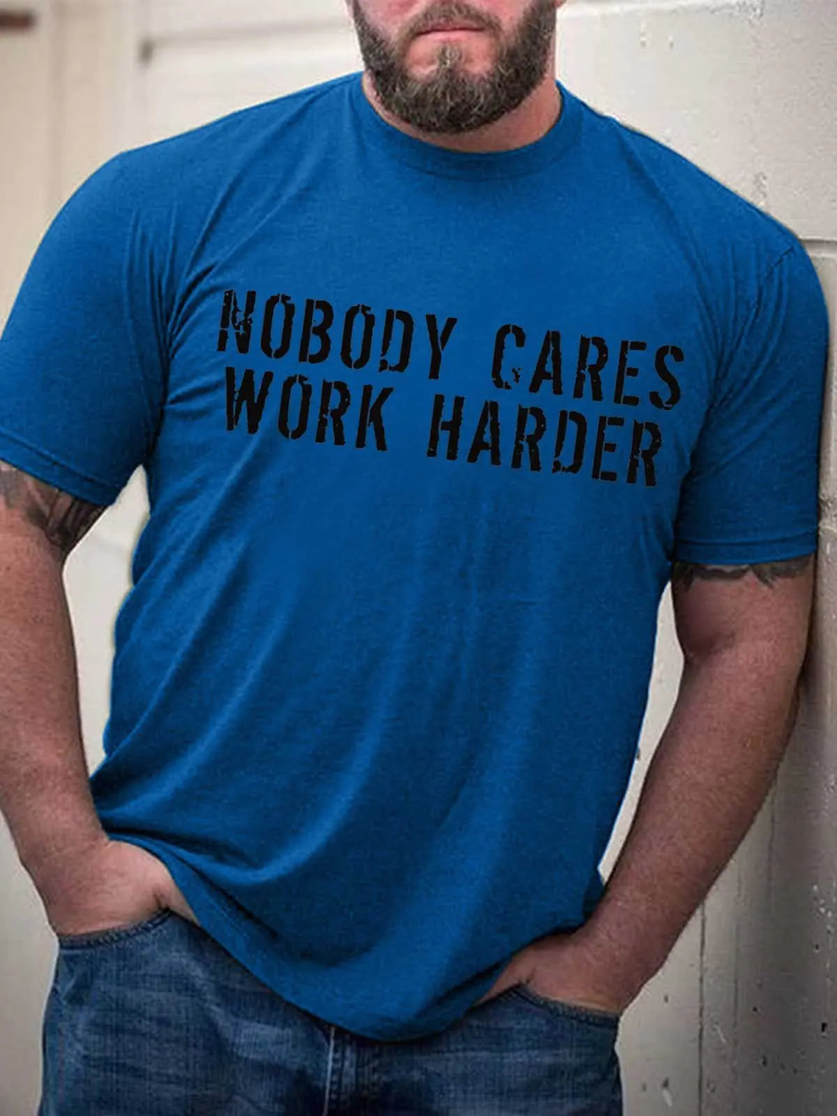 Men's 2024 Nobody Cares Work Harder T-Shirt