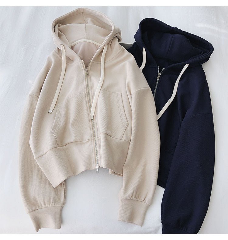 Illumino360Fitness 2025 Cotton Crop Top Hoodie