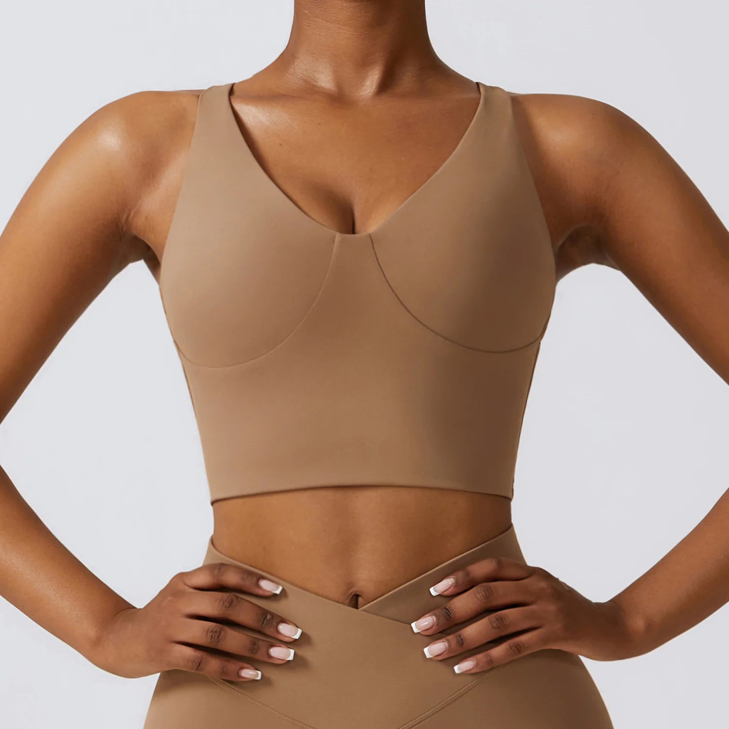 Shockproof Crossback Quick-drying Workout Clothes Running Sports Bra