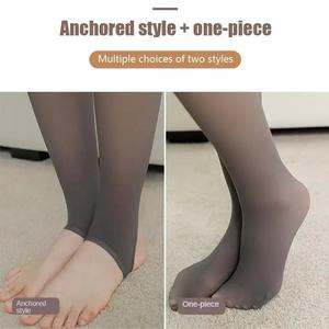 Illumino360 Fleece Lined Thermal Fake Pantyhose