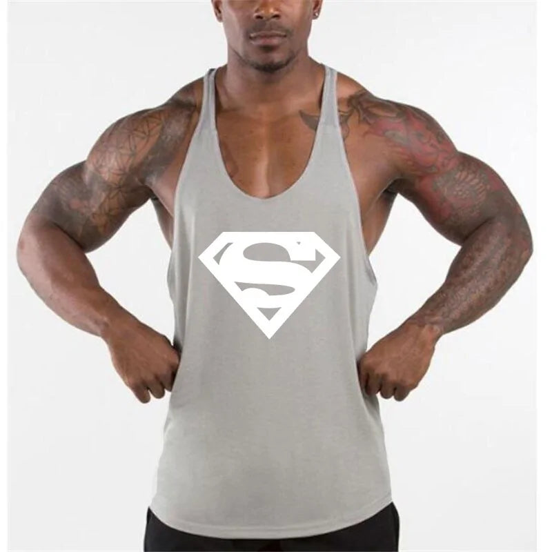 Illumino360 Bodybuilding Cotton Sleeveless Tank Top