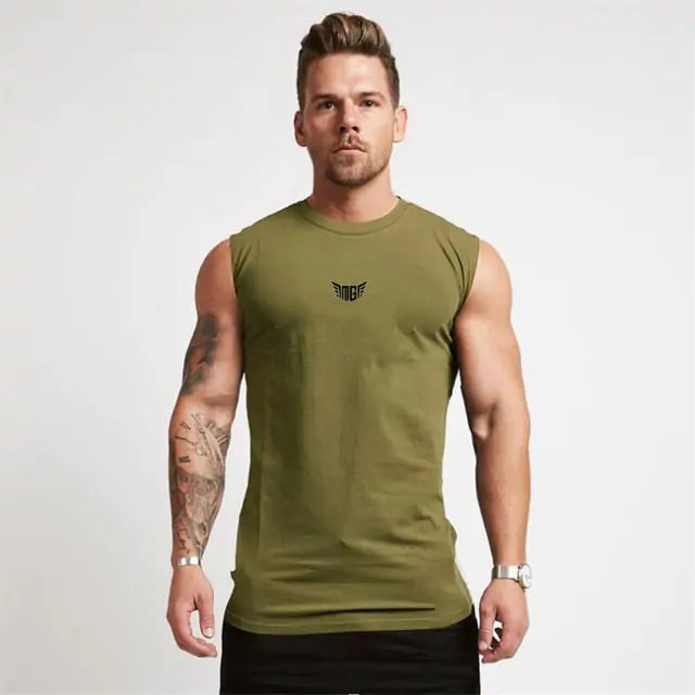 Illumino360's Compression Gym Tank Top for Men