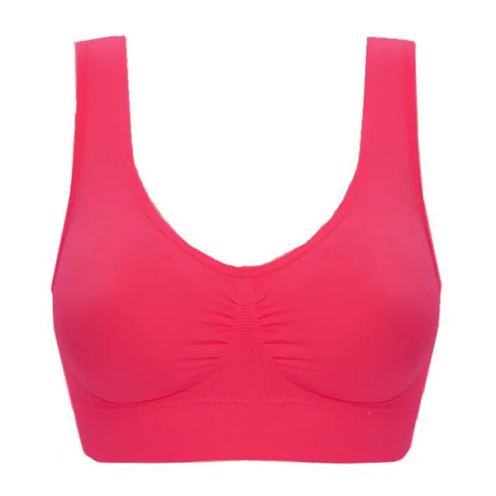 Plus Size Wireless Sports Bra for Women
