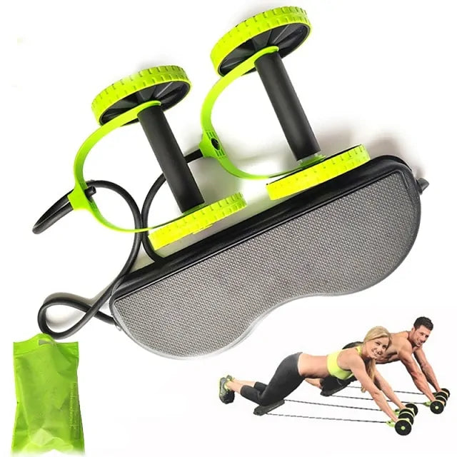 Illumino360 9-in-1 Push Up Stand Board with Latex Resistance Bands