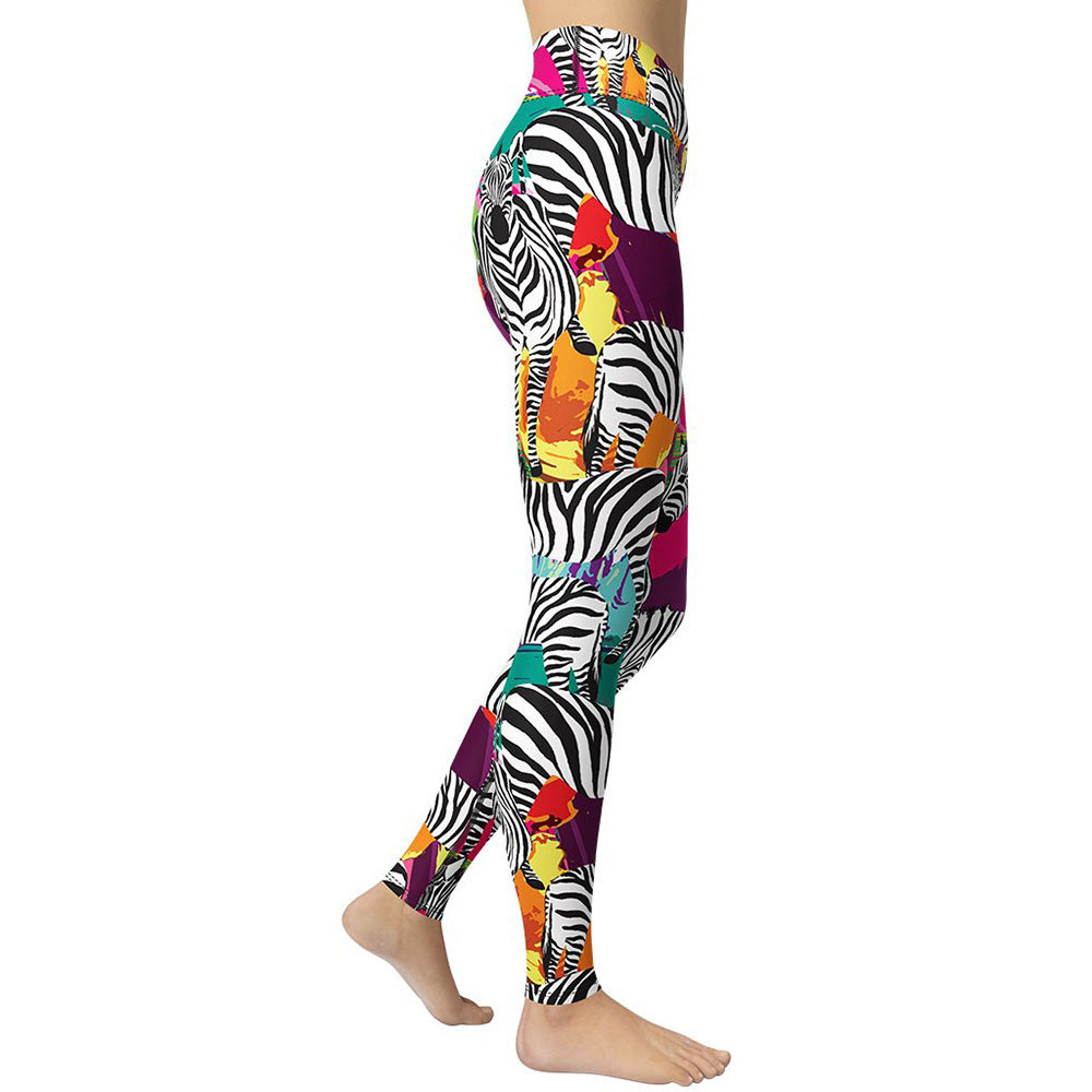 Illumino360 Leopard Print Quick-drying High Top Leggings