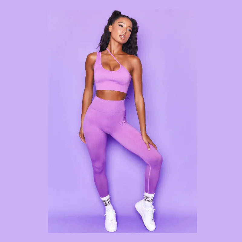Women's High Elastic Sleeveless Yoga Fitness Suit