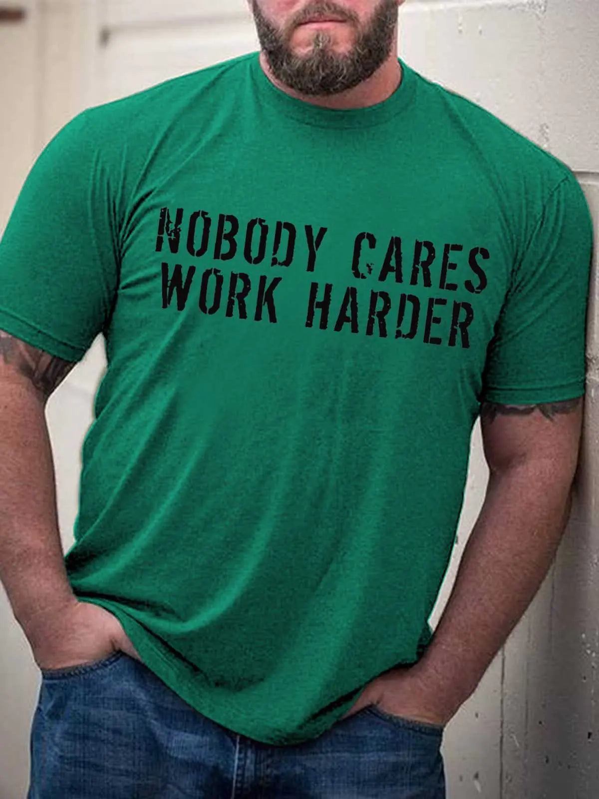 Men's 2024 Nobody Cares Work Harder T-Shirt