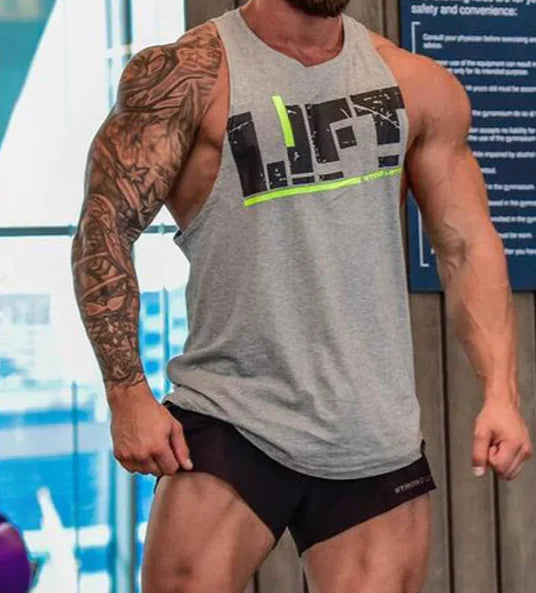 Men's Fitness Sleeveless Tank Top Shirt