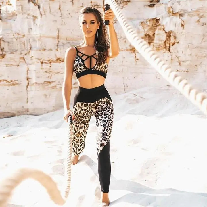 Illumino360 Ultra Leopard Fitness 2 Piece Set