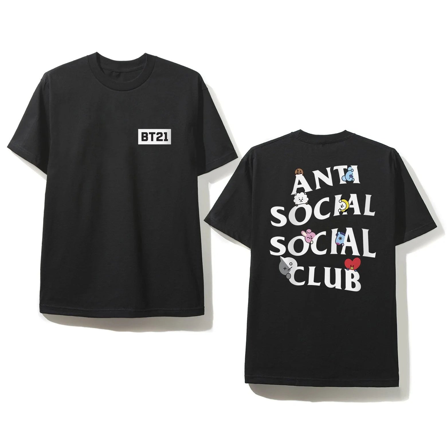 "Anti Social Club" Exclusive Peekaboo T-Shirt