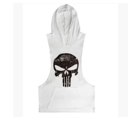 Illumino360Fitness Men's Skull Pattern Gym Hoodie