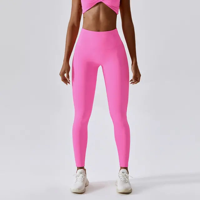 Pro Women's Gym Push Up Tights Yoga Seamless Pants