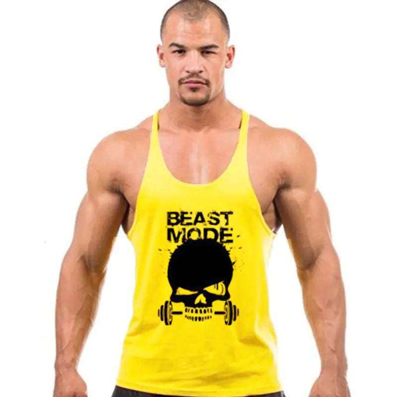 Illumino360Fitness Cotton Men's Beast Mode Stinger for Lifting