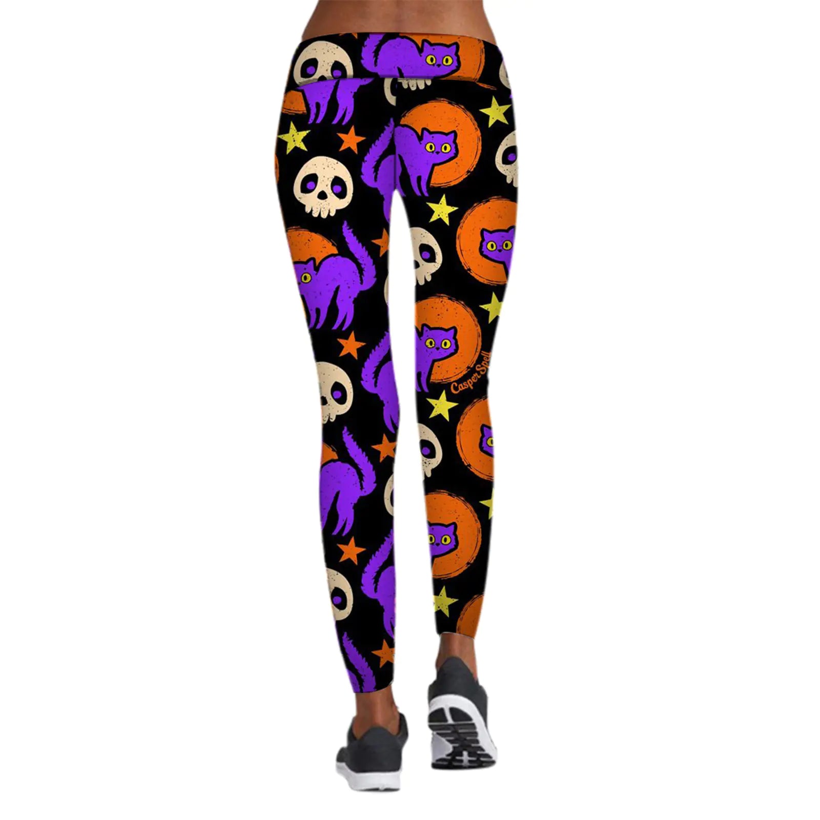 Halloween Printed High Stretch Yoga Leggings