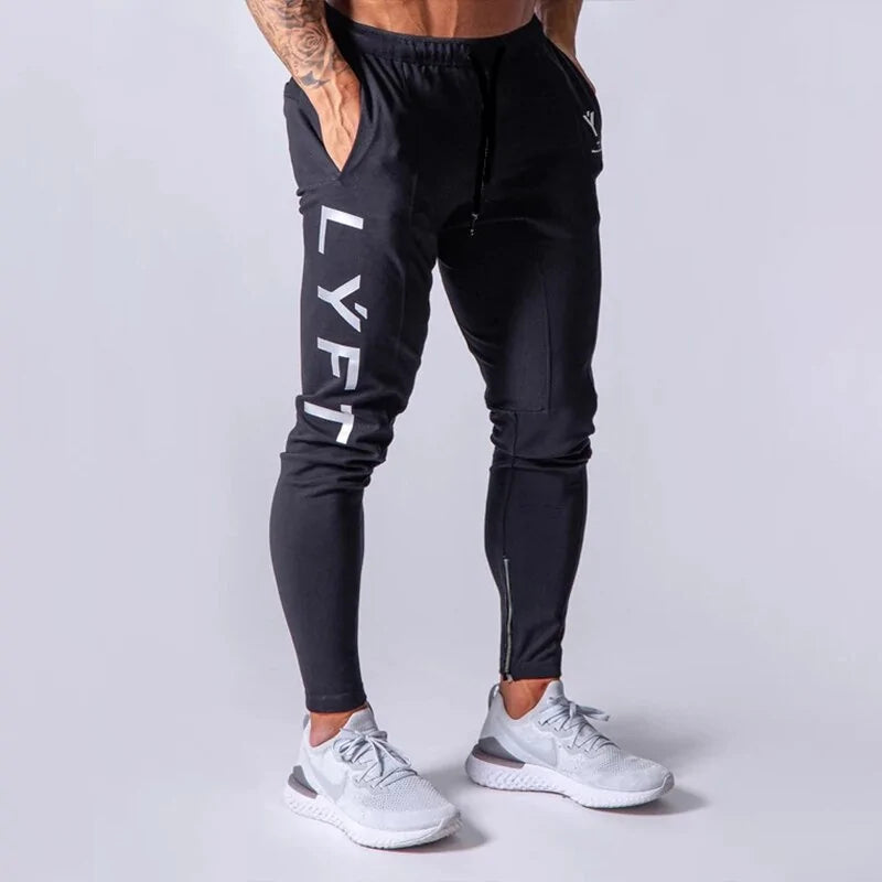 Illumino360's Men's Fitness Sweatpants: Elastic Jogger Track Pants