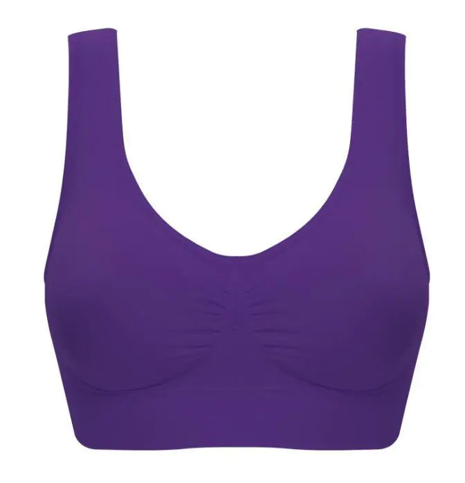 Plus Size Wireless Sports Bra for Women