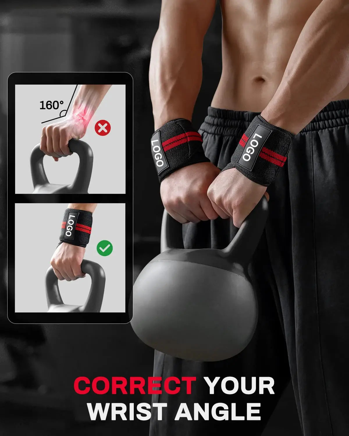 Illumino360's Extra Strength Wristband Supports