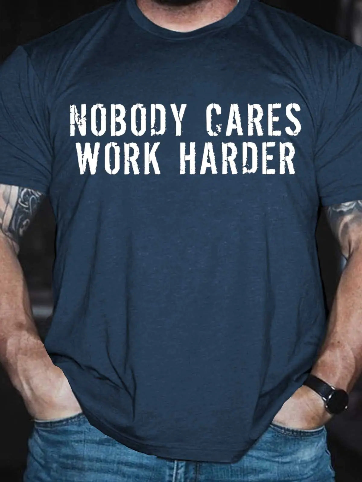 Men's 2024 Nobody Cares Work Harder T-Shirt