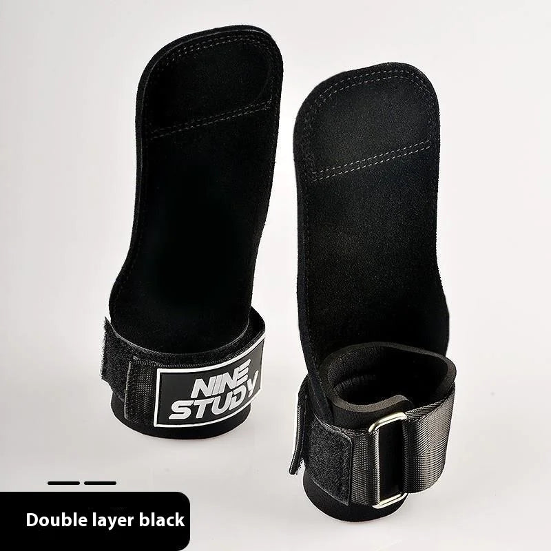 Thick Cowhide Fitness Gloves