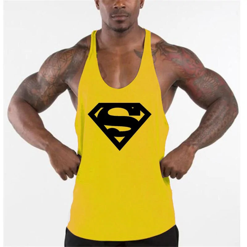 Illumino360 Bodybuilding Cotton Sleeveless Tank Top