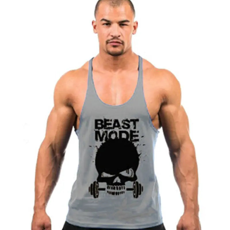 Illumino360Fitness Cotton Men's Beast Mode Stinger for Lifting