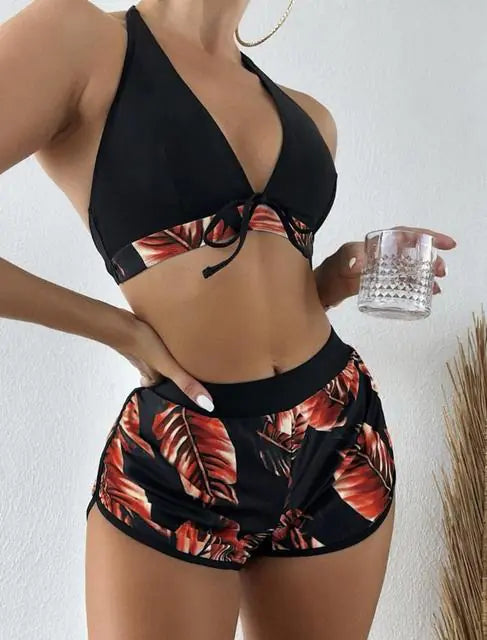 Illumino360 High Waist Bikini Set Swimwear