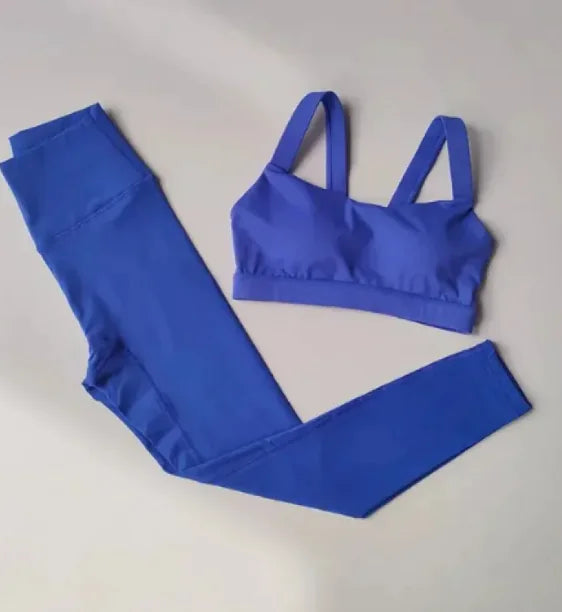 Supportive Yoga Set Leggings and Bra