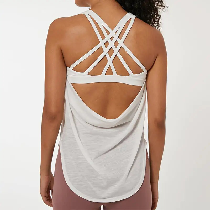 Women’s Yoga and Running Fitness Tank Tops