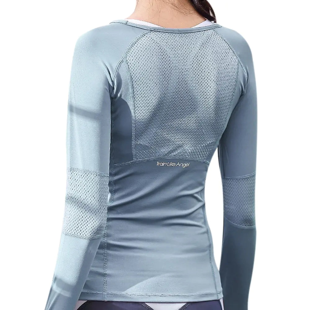 Illumino360 Seamless Long Sleeve Women's Sports Shirt