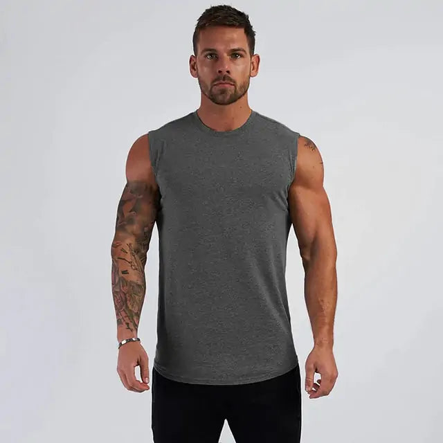 Illumino360's Compression Gym Tank Top for Men